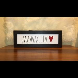 Rae Dunn Mamacita sign